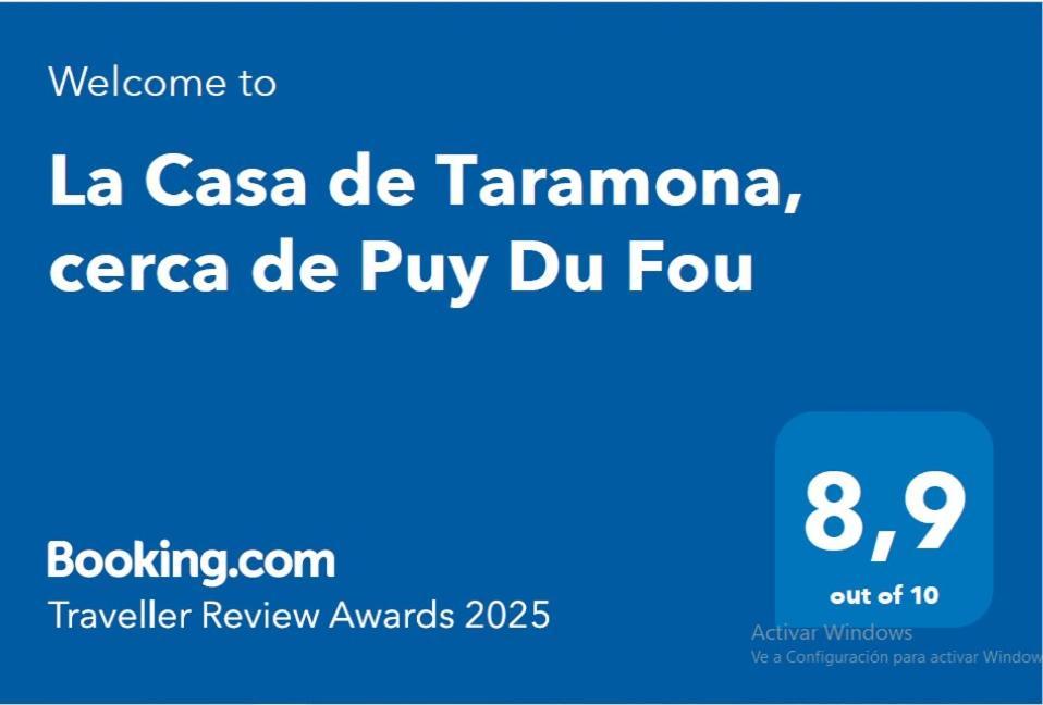 La Casa De Taramona, Cerca De Puy Du Fou Villa Barcience Luaran gambar